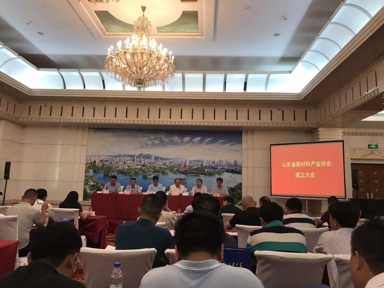 山東新材料產(chǎn)業(yè)協(xié)會正式成立中廈電子任理事單位